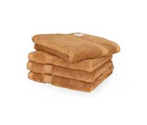 SCHÖNER WOHNEN-Kollektion 4 Handtücher »Cuddly«, braun