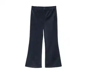 Kinder-Samt-Leggings, flared