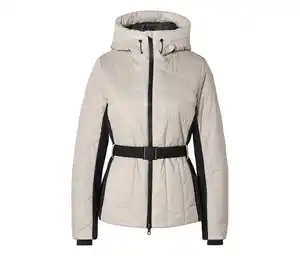 Ski-Steppjacke mit Gürtel