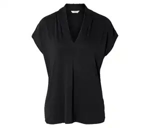 Blusenshirt mit V-Ausschnitt