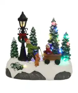 LED-Weihnachtsszene