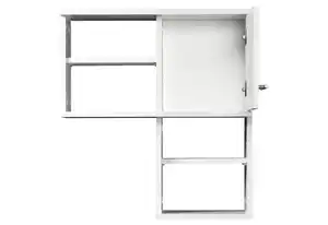 Schildmeyer Wandregal Isola, Wandregal, melaminharzbeschichtet,Made in Germany, B: 60 cm, Solide Verarbeitung - Dieses Produkt ist in Deutschland gefertigt
