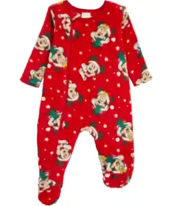 Fleece-Strampler Weihnachten