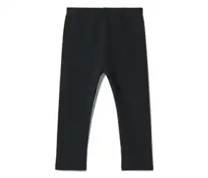 Kinder-Thermo-Plüsch-Leggings, schwarz