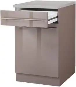 wiho Küchen Unterschrank Chicago 40 cm breit, 1 Schubkasten und 1 Tür