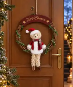 Rattankranz Weihnachten
