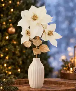 Kunstblume Weihnachtsstern