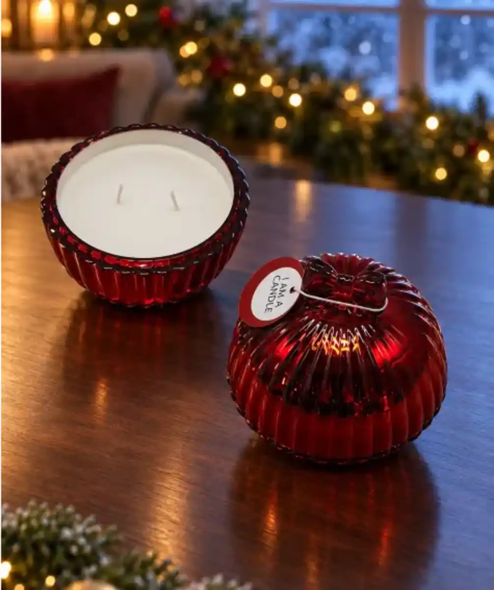 Bild 1 von Duftkerze in Kugelglas Weihnachten