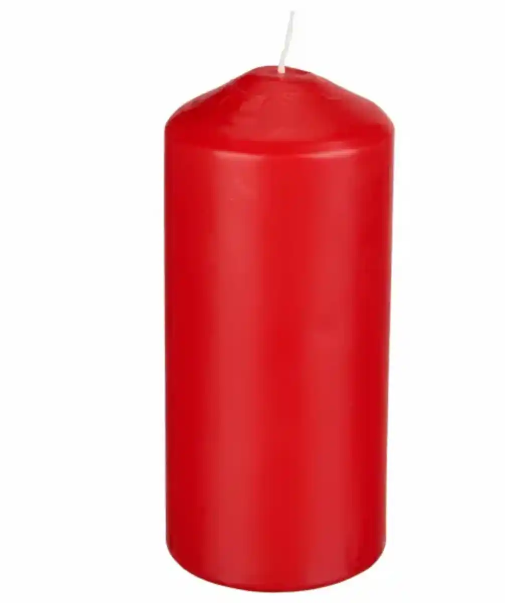 Bild 1 von Rote Stumpenkerze
