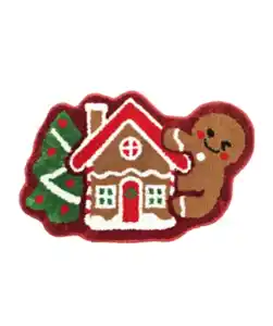 Weihnachtlicher Figuren-Teppich