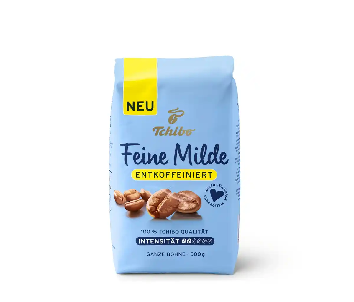 Bild 1 von Feine Milde entkoffeiniert - 500 g Ganze Bohne