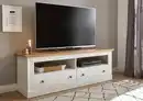 Bild 1 von OTTO home Lowboard Westminster, TV-Unterteil im Landhausstil, Kommode, TV-Schrank, Metallgriffe, viel Stauraum, in 2 Farben & drei Größen erhältlich