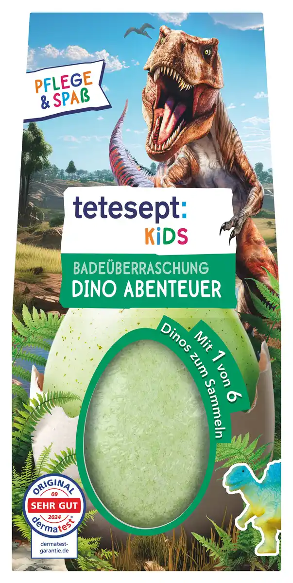 Bild 1 von tetesept Kids Badeüberraschung Dino Abenteuer, 1 Stk