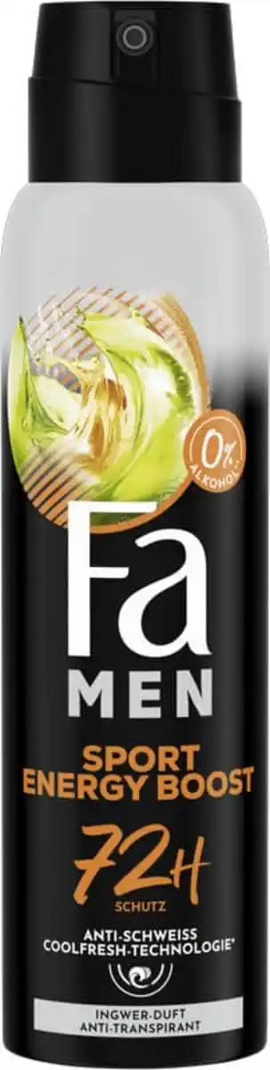 Bild 1 von FA Men Anti-Transpirant Sport Energy Boost, 150 ml