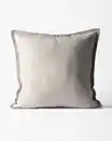 Bild 2 von Kissenbezug, 50 × 50 cm, Bouclé, Taupe