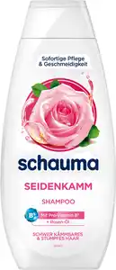 SCHAUMA Shampoo Seiden-Kamm mit Rosen-Öl, 400 ml
