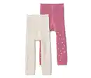 Bild 1 von 2 Kinder-Frottee-Strickleggings, mauve