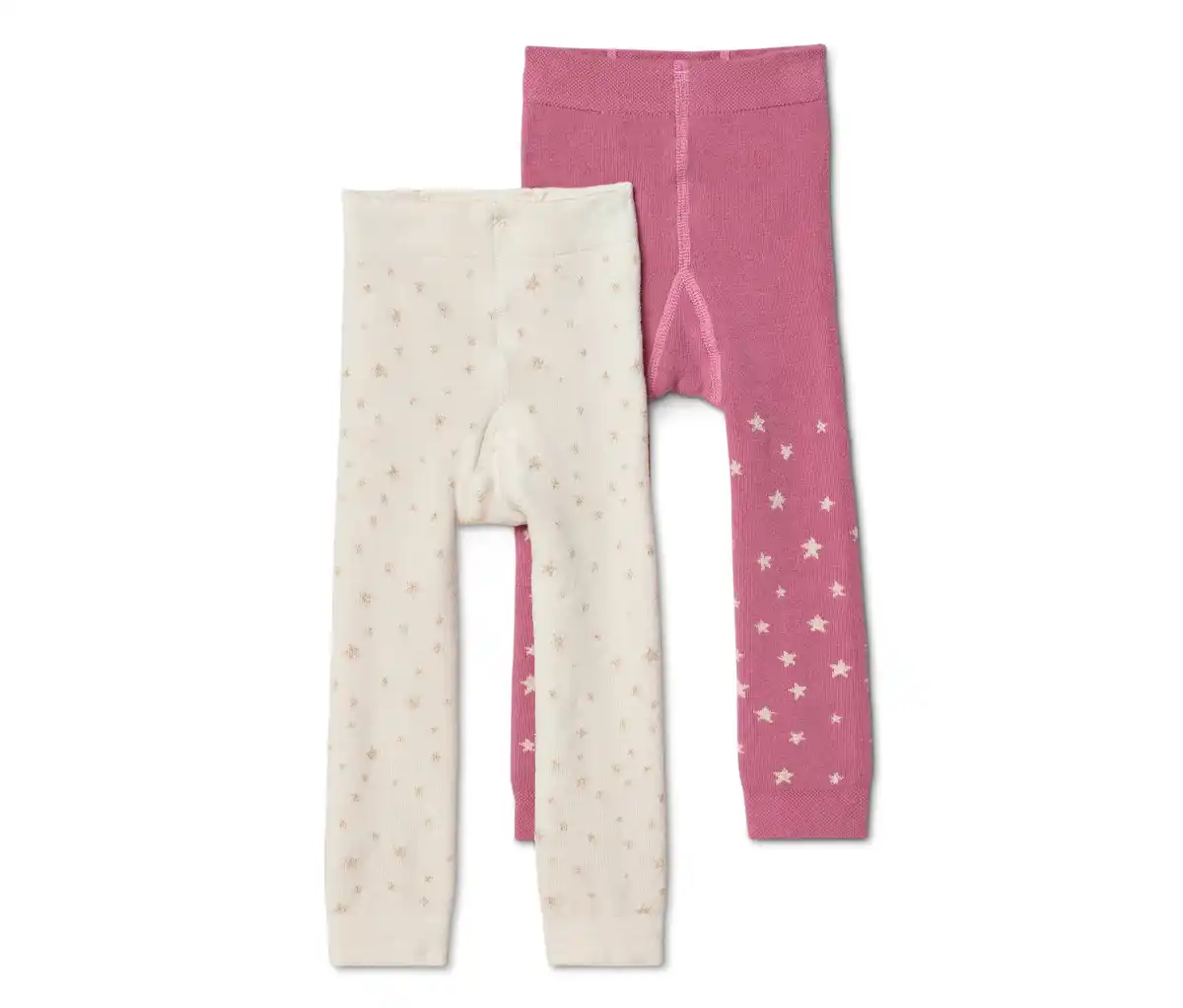 Bild 1 von 2 Kinder-Frottee-Strickleggings, mauve
