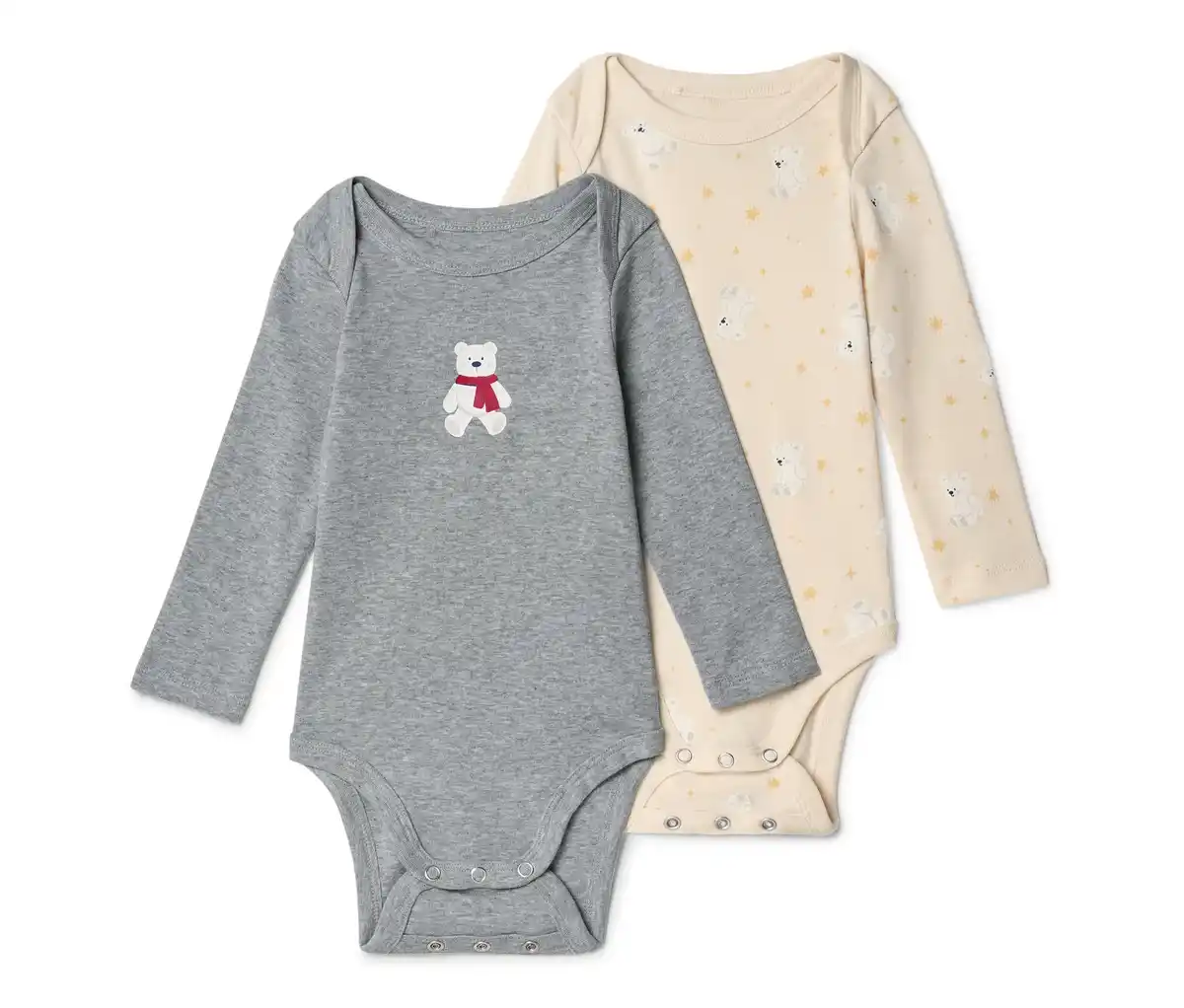 Bild 1 von 2 Baby-Bodys mit Mitwachsfunktion