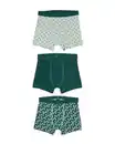 Bild 1 von Kinder-Boxershorts, bedruckt – 3 Stück grün