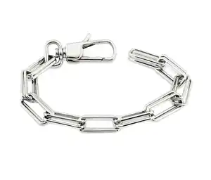 Gliederarmband, 925er Sterlingsilber, rhodiniert
