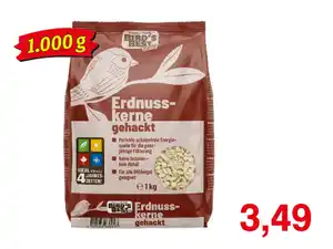 Gehackte Erdnusskerne