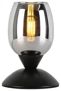Tischleuchte Blacko max. 40 Watt, Chromfarben