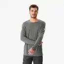 Bild 1 von FORCLAZ Funktionsshirt Herren langarm 40 % recycelte Merinowolle - Fresh grau