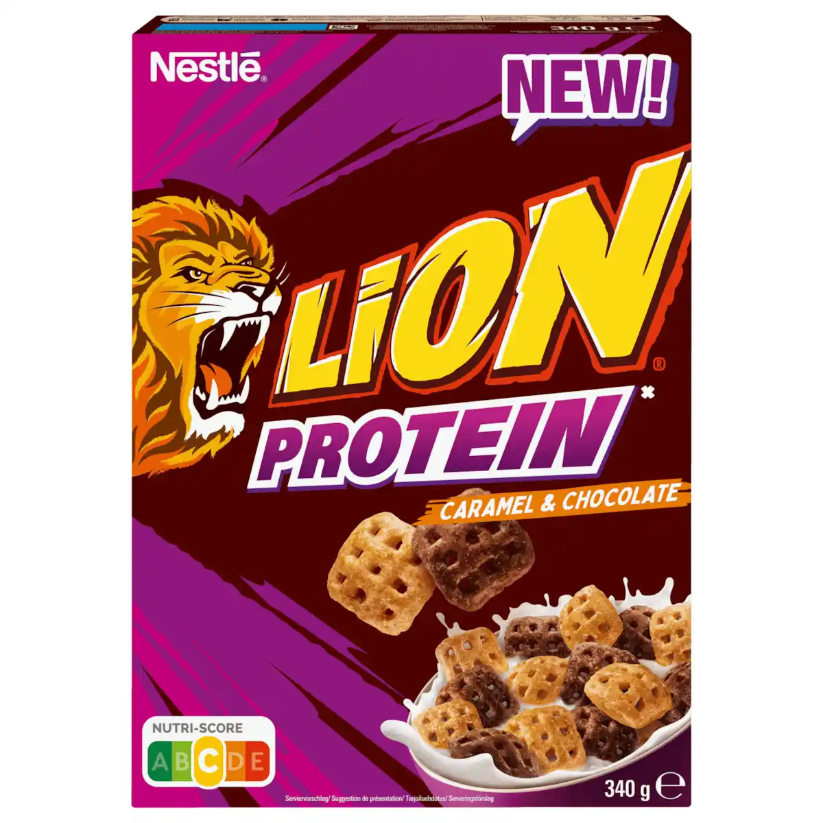 Bild 1 von Nestlé Lion Protein Cereal 340g