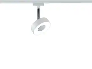 Schienensystem-Strahler Spot Circle max. 5 Watt, Weiß, Chromfarben