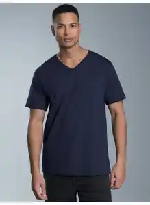 Trigema T-Shirt TRIGEMA V-Shirt aus 100% Bio-Baumwolle (kbA)