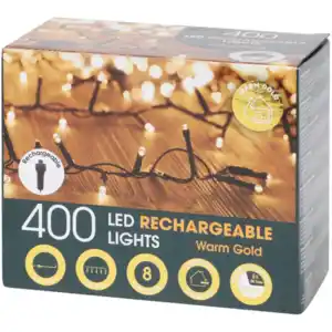 Luxuriance Lights Aufladbare Weihnachtsbeleuchtung