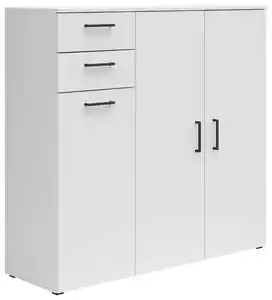 Kommode Multistauraum Weiß, Weiß
