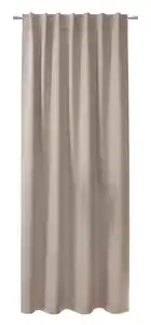 Fertigvorhang Alva Taupe ca. 140x245cm, Taupe