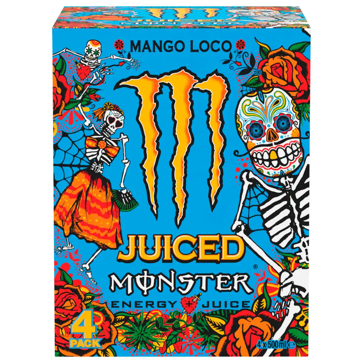Bild 1 von Monster Energy Juiced Mango Loco 4x0,5l