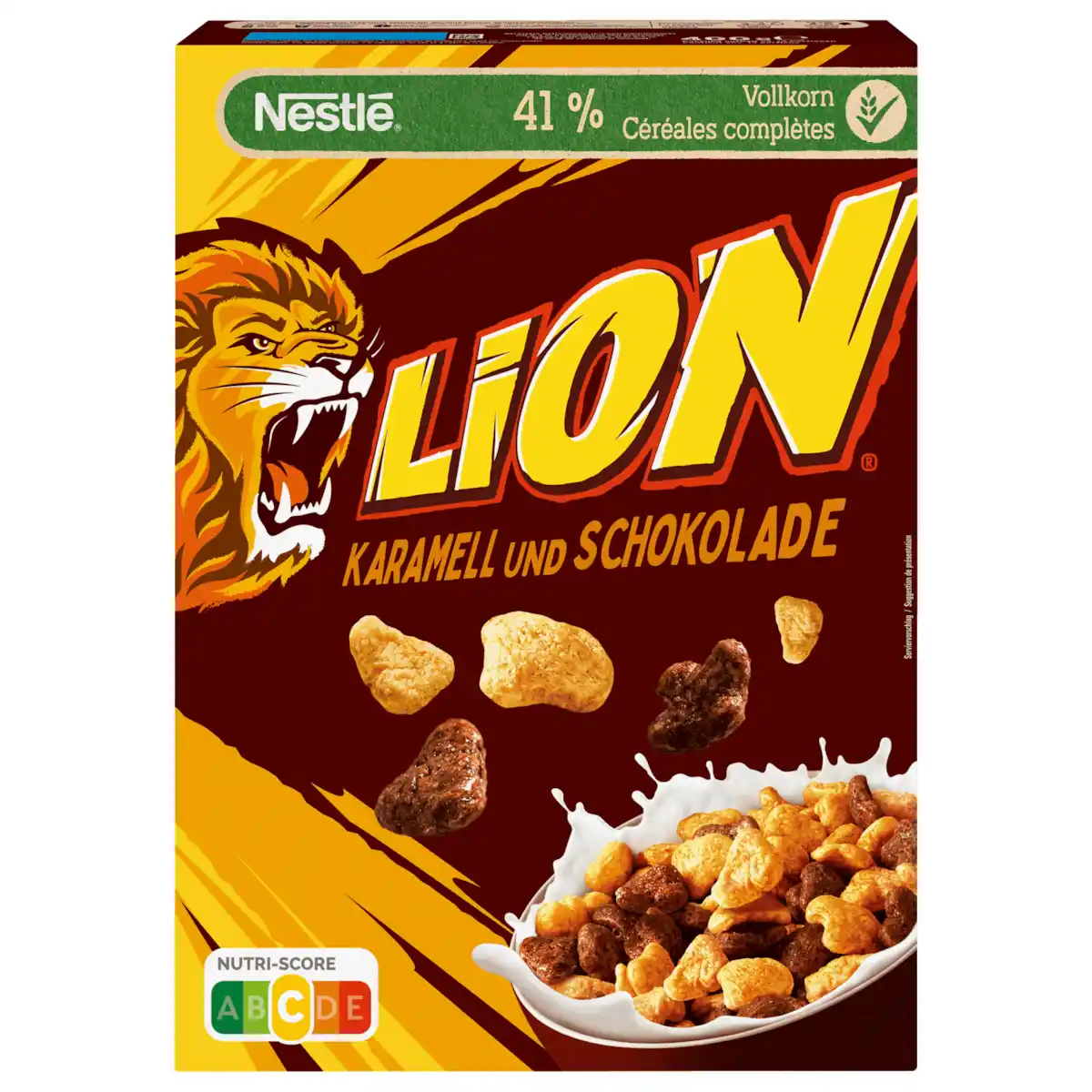 Bild 1 von Nestle Lion Cereals Karamell & Schoko 400g
