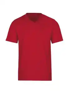Trigema T-Shirt TRIGEMA V-Shirt DELUXE Baumwolle