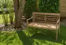 Bild 1 von Gartenbank Echtholz Teak 2-Sitzer Sumatra, Naturfarben