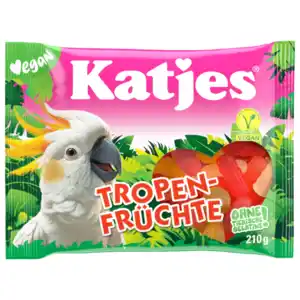 Katjes Tropen-Früchte vegan 210g