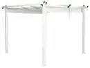 Bild 1 von Pergola Lazio ca. 295x248x295 cm Weiß