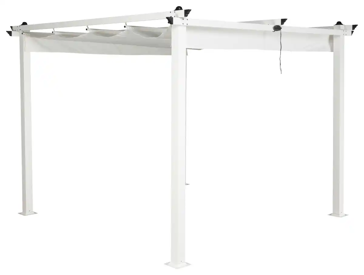 Bild 1 von Pergola Lazio ca. 295x248x295 cm Weiß