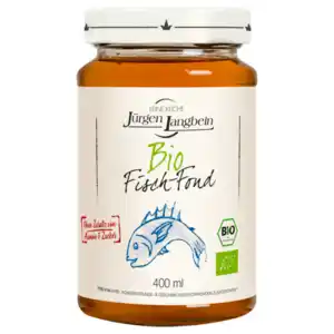 Jürgen Langbein Bio Fisch-Fond 400ml