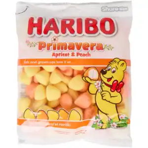 Haribo Primavera Aprikose & Pfirsich
