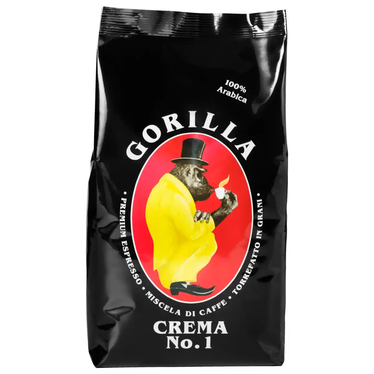 Bild 1 von Gorilla Kaffee Espresso Crema No.1 ganze Bohne 1kg