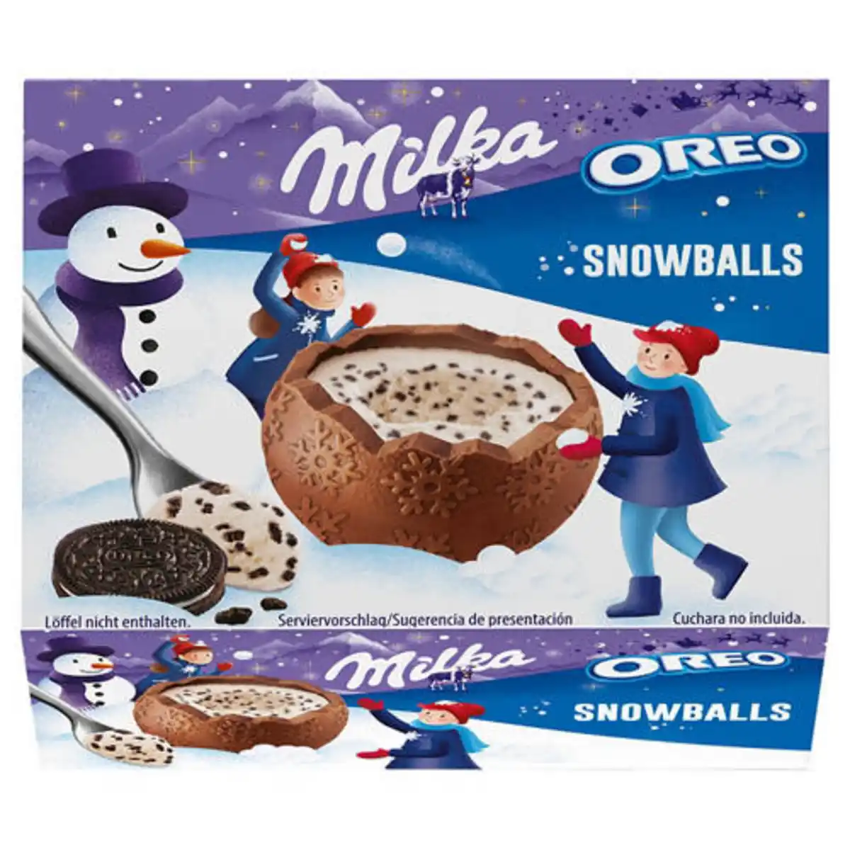 Bild 1 von MILKA Snow Balls 112 g, Oreos