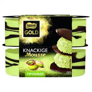 NESTLÉ Knackiges Mousse 4 x 57 g, Pistazie