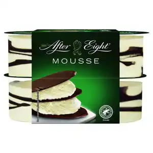 NESTLÉ Knackiges Mousse 4 x 57 g, After Eight