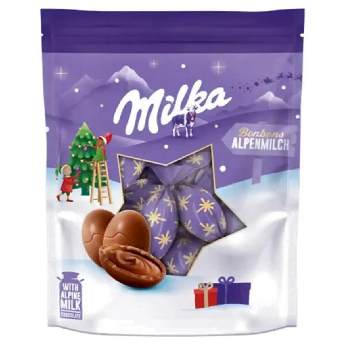 Bild 1 von MILKA X-mas Bonbons 86 g, Vollmilch