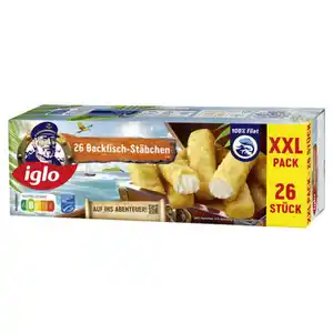 IGLO XXL Backfisch-Stäbchen 728 g