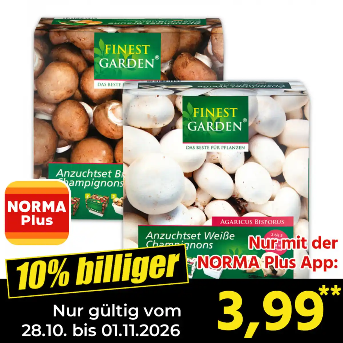 Bild 1 von Finest Garden Champignon-Anzuchtset